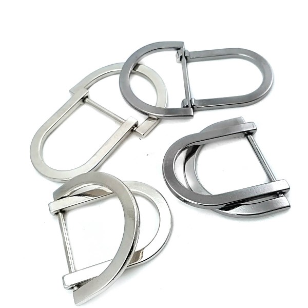 Metal D Ring Buckle Double Ring D Buckle Metal Adjuster and Belt